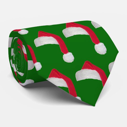 Weihnachtsmannmütze-Krawatte Krawatte (Gerollt)