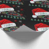 Weihnachtsmannmütze Las Vegas Weihnachtswrapping P Geschenkpapier (Ecke)