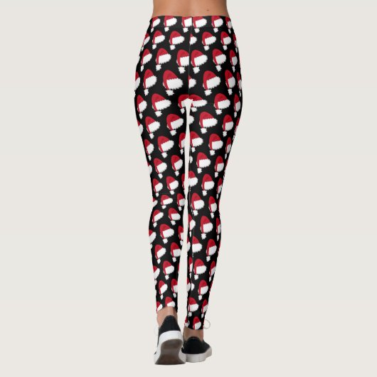 Weihnachtsmannmütze Leggings #HolidayZ (Rückseite)
