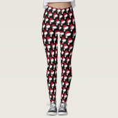Weihnachtsmannmütze Leggings #HolidayZ (Vorderseite)