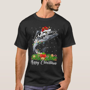 Weihnachtsmannmütze "Lover Matching Barracuda Fish T-Shirt