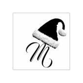 Weihnachtsmannmütze Monogramm Gummistempel (Prägung)