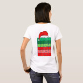 Weihnachtsmannmütze Nurse T - Shirt (Schwarz voll)