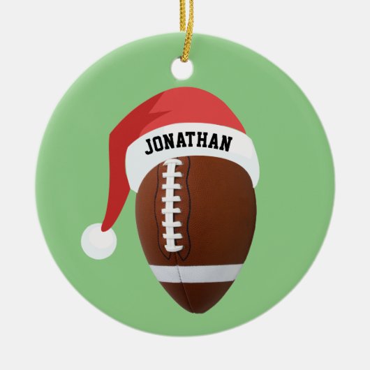 Weihnachtsmannmütze Ornament (Vorne)
