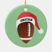 Weihnachtsmannmütze Ornament (Hinten)