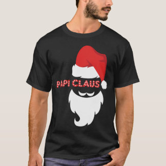 Weihnachtsmannmütze Papa Claus T-Shirt