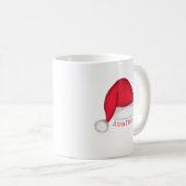 Weihnachtsmannmütze Personalisiert Holiday Tasse (VorderseiteRechts)