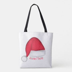 Weihnachtsmannmütze Personalisiert Tote Tasche