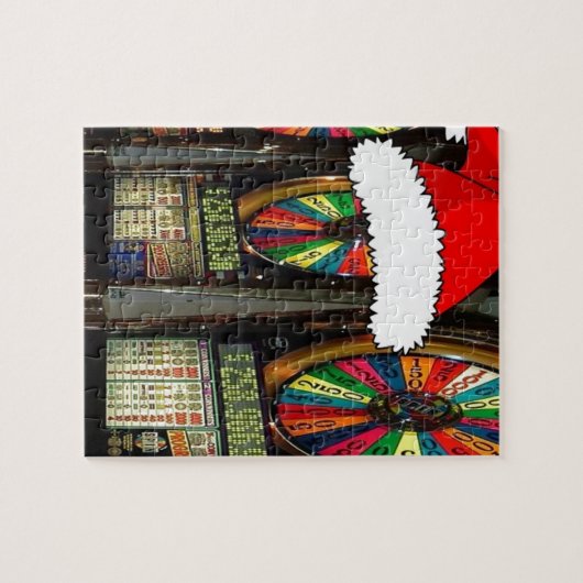 Weihnachtsmannmütze Puzzle (Horizontal)