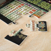 Weihnachtsmannmütze Puzzle (Seite)