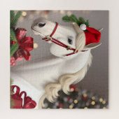 Weihnachtsmannmütze Puzzle (Horizontal)