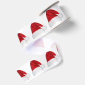 Weihnachtsmannmütze Ribbon Satinband (Rückseite)