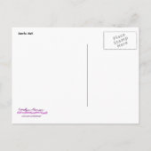 Weihnachtsmannmütze, Save the Date! Ankündigungspostkarte (Rückseite)