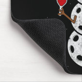Weihnachtsmannmütze Schneemann Geschenke Für Xmas Mousepad (Ecke)