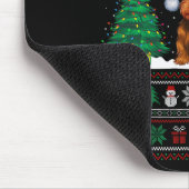Weihnachtsmannmütze Scottish Terrier Dog Xmas Tree Mousepad (Ecke)