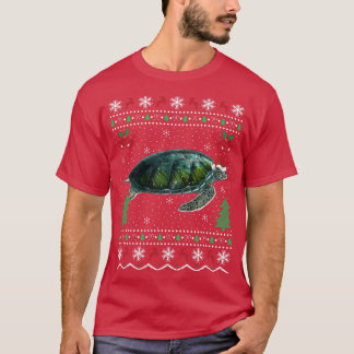 Weihnachtsmannmütze Sea Turtles Lover Xmas Gabe Ug T-Shirt