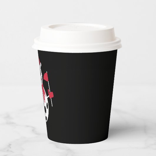 Weihnachtsmannmütze Snowman Family Xmas Matching P Pappbecher (Links)