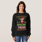 Weihnachtsmannmütze Sweatshirt (Vorne ganz)