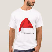 Weihnachtsmannmütze T-Shirt (Vorderseite)