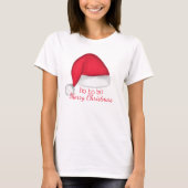WEIHNACHTSMANNMÜTZE T SHIRT (Vorderseite)