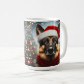 Weihnachtsmannmütze und Scarf Kaffeetasse (VorderseiteRechts)