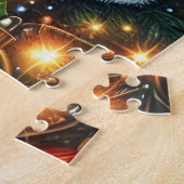 Weihnachtsmannmütze Volleyball Puzzle (Seite)