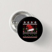 Weihnachtsmannmütze Weihnachten, Weihnachten Button (Vorne & Hinten)