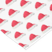 Weihnachtsmannmütze Weihnachten Winter Red Retro V Tischdecke (Schrägansicht)