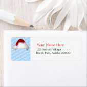 Weihnachtsmannmütze Weihnachts-Rücksendeadressen-A (Insitu)