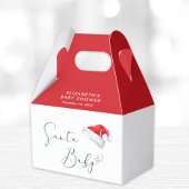 Weihnachtsmannmütze Weihnachtsdusche Danke Geschenkschachtel