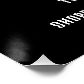 Weihnachtsmannmütze, Weihnachtsfeierlichkeiten Poster (Ecke)