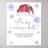 Weihnachtsmannmütze - Wie groß ist das Bauchspiel Poster (Vorne)