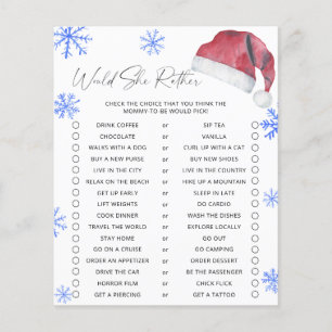 Weihnachtsmannmütze - Würde sie eher spielen