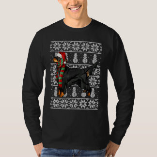 Weihnachtsmannmütze Xmas Gordon Setter Ugly Weihna T-Shirt