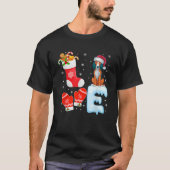 Weihnachtsmannmütze Xmas Strumpf Holiday American T-Shirt (Vorderseite)