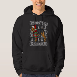 Weihnachtsmannmütze Xmas Welsh Terrier Ugly Christ Hoodie