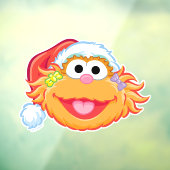 Weihnachtsmannmütze Zoe Fensteraufkleber (Blatt 3)