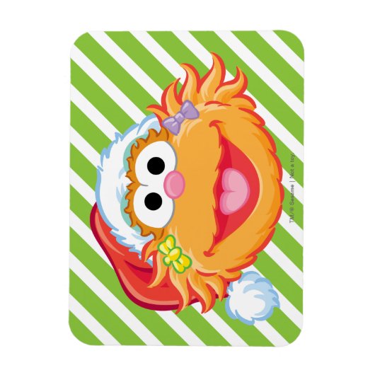 Weihnachtsmannmütze Zoe Magnet (Vertikal)