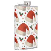 Weihnachtsmannmützen Flachmann (Rechts)