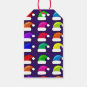 Weihnachtsmannmützen Geschenkanhänger (Vorderseite)