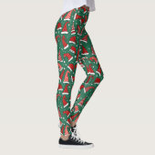 Weihnachtsmannmützen Leggings (Rechts)