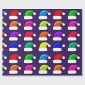 Weihnachtsmannmützen Packpapier (Flach)