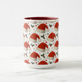 Weihnachtsmannmützen Tasse (Zentrum)