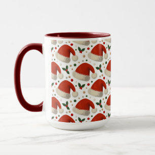 Weihnachtsmannmützen Tasse