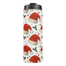 Weihnachtsmannmützen Thermosbecher