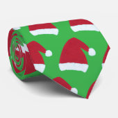 Weihnachtsmannmützen-Weihnachtskrawatten Krawatte (Gerollt)