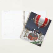 Weihnachtsmanns Heißluftballon Planer (Anzeige)