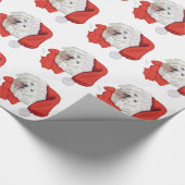 Weihnachtsmanns Helfer Geschenkpapier (Ecke)