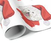 Weihnachtsmanns Helfer Geschenkpapier (Rolleneckpunkt)