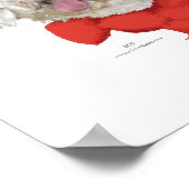 Weihnachtsmanns Helfer Poster (Ecke)